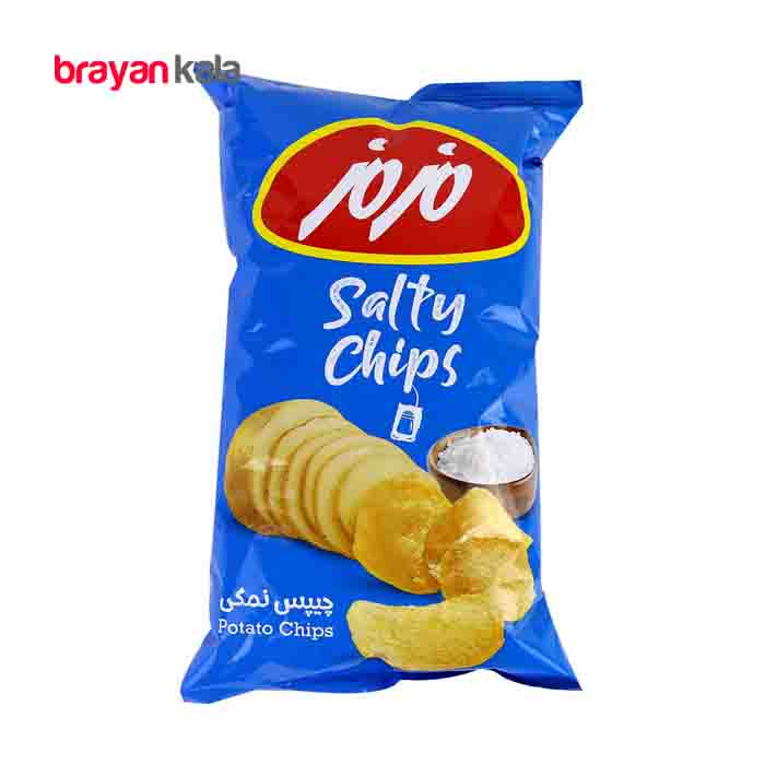 عکس اصلی چیپس نمکی مزمز 60 گرم